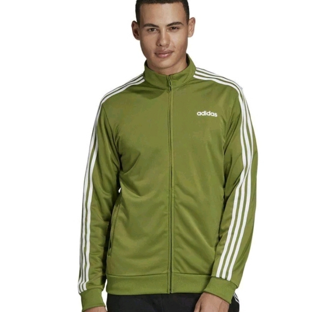 Adidas 3 stripe tricot jacket